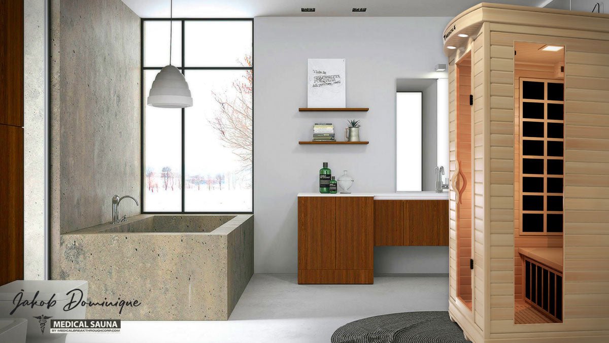 2 Person Home Full Spectrum Infrared Sauna | Medical 4™ for muscle recovery and wellness - Peak Recovery Co.