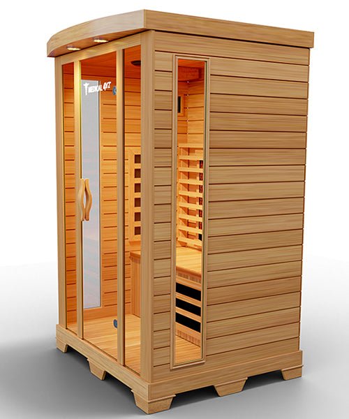 2 Person Home Full Spectrum Infrared Sauna | Medical 4™ for muscle recovery and wellness - Peak Recovery Co.