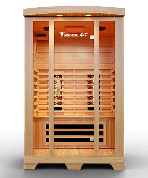2 Person Home Full Spectrum Infrared Sauna | Medical 4™ for muscle recovery and wellness - Peak Recovery Co.