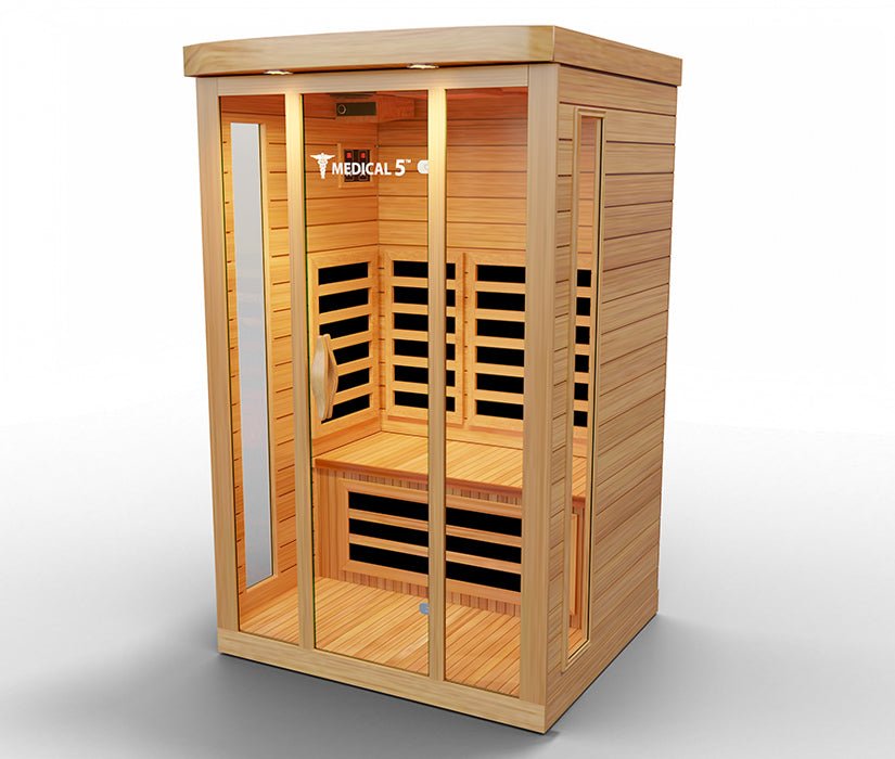 3 Person Home Infrared Sauna | Medical 5™ for muscle recovery and wellness - Peak Recovery Co.