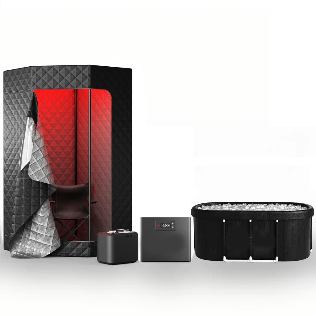 GlowSteam™ Red Light Portable Steam Sauna