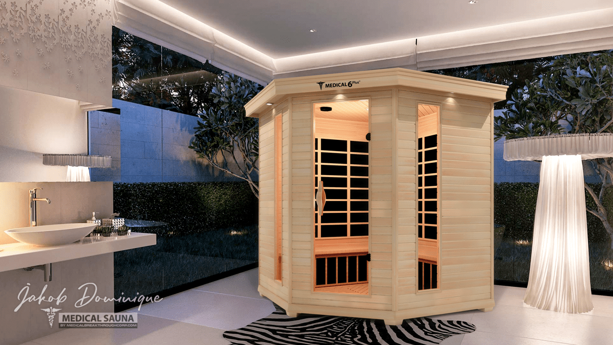 6 Person Indoor Infrared Full Spectrum Sauna | Medical 6 Plus™ for muscle recovery and wellness - Peak Recovery Co.