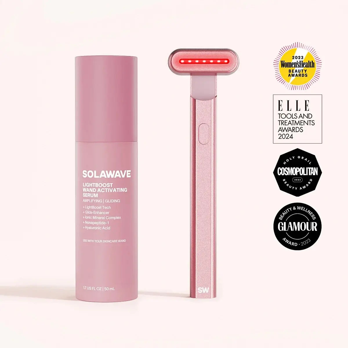 Red Light Therapy Wand & Activating Serum Kit