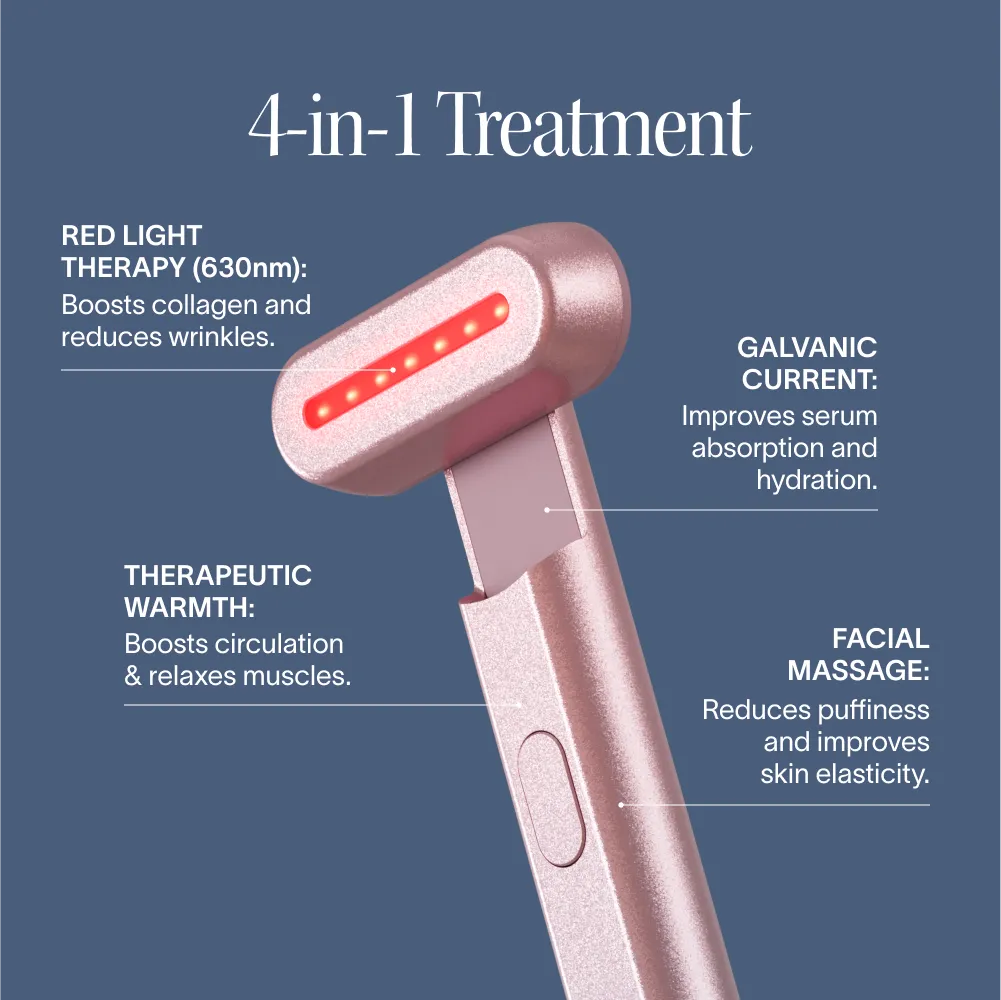 Red Light Therapy Wand & Activating Serum Kit
