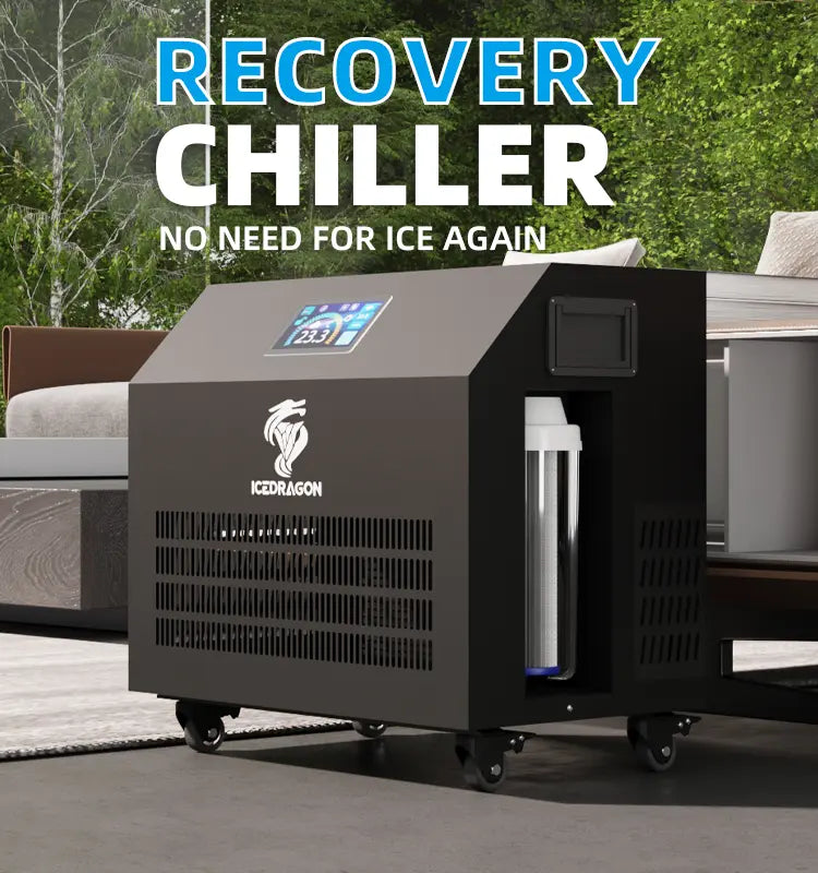 Icedragon Cold Plunge Tub Pro with 1.5HP Smart Water Chiller