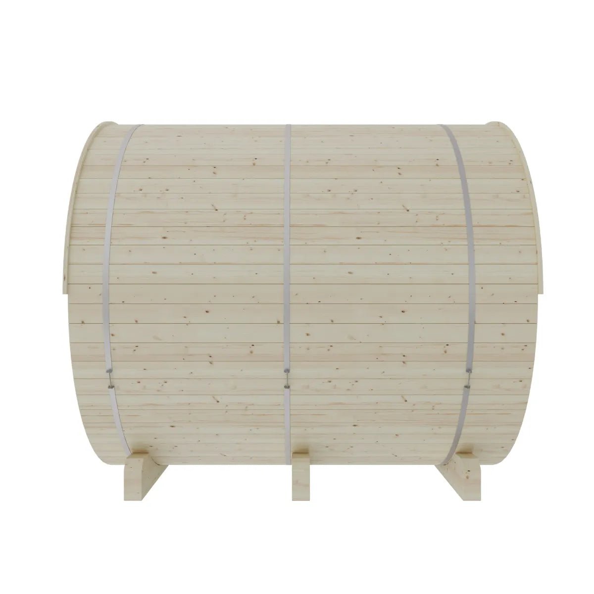 Helsinki Finnish Barrel Sauna with Terrace and WiFi Heater - Finnish Sauna Builders for muscle recovery and wellness - Peak Recovery Co.