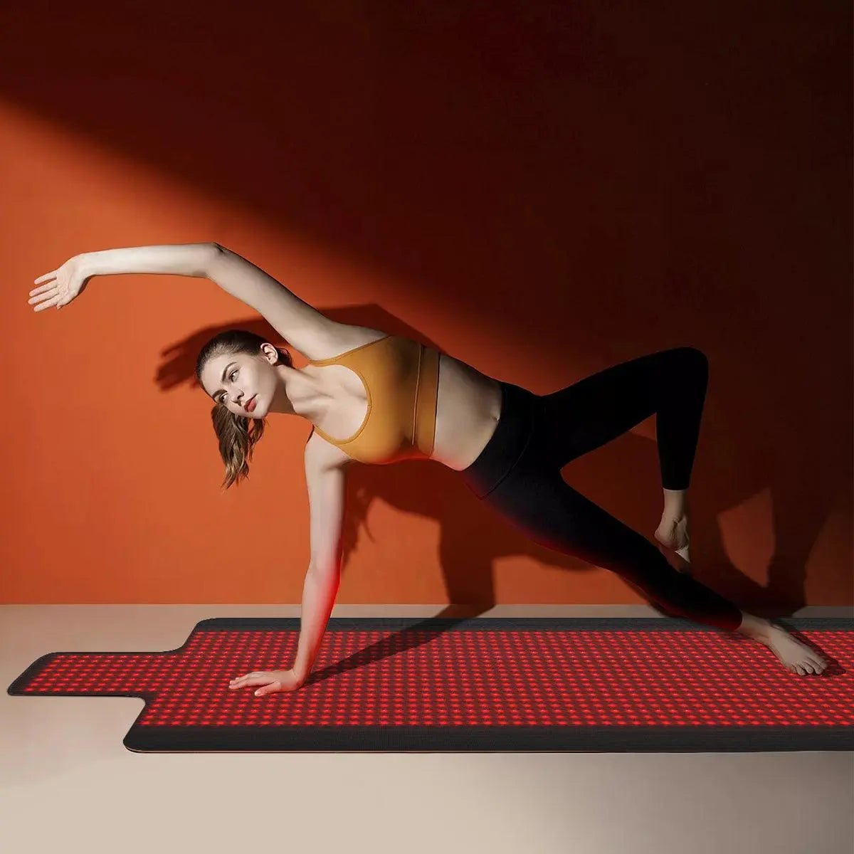 Icedragon Red Infrared Light Therapy Mat with Goggles for muscle recovery and wellness - Peak Recovery Co.