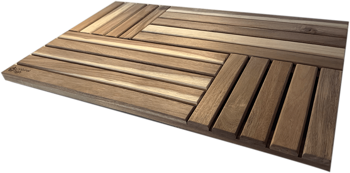 Natural High™ Acacia Wooden Drip Mat for muscle recovery and wellness - Peak Recovery Co.