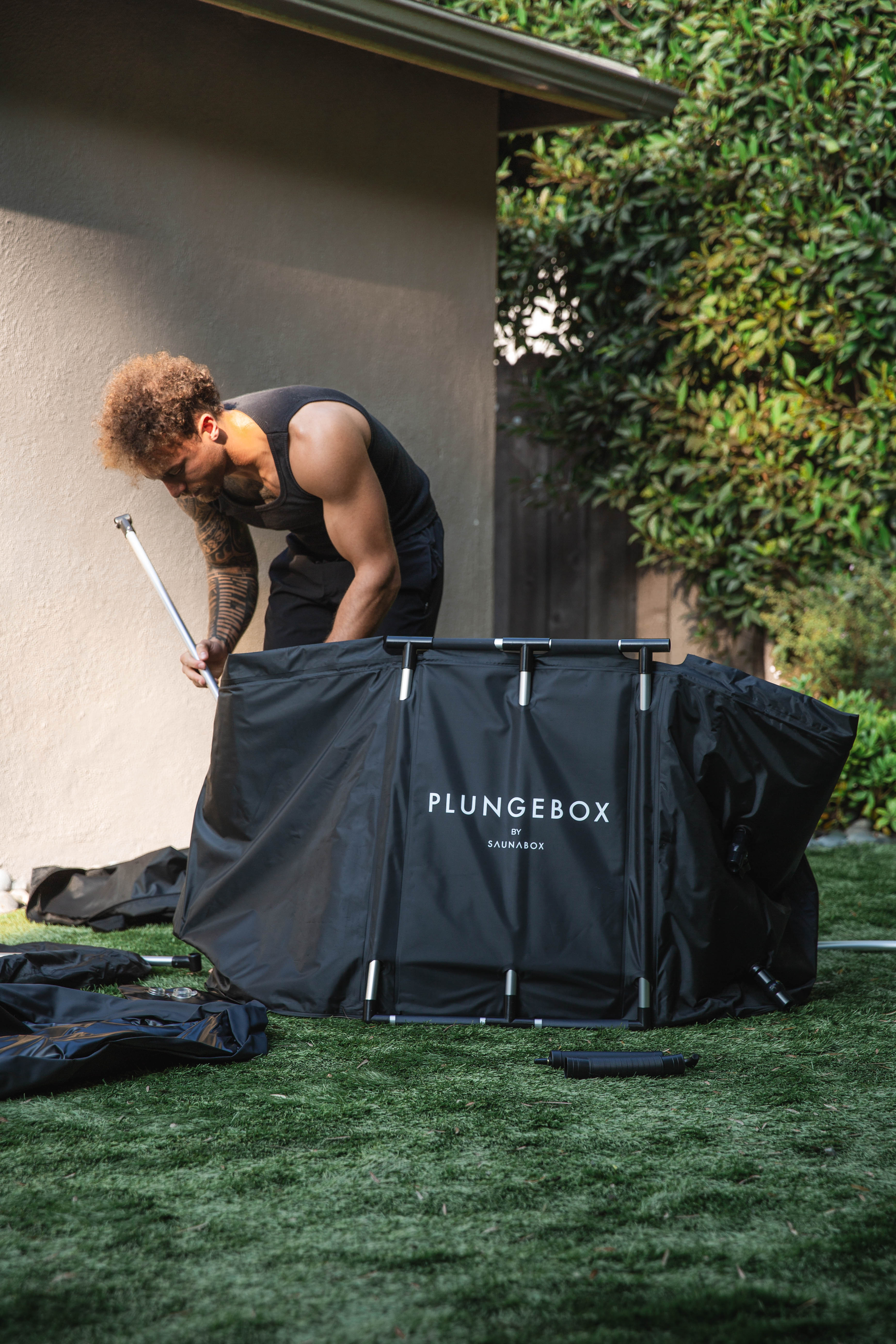 PlungeBox XL: Lay - Flat Cold Tub for muscle recovery and wellness - Peak Recovery Co.