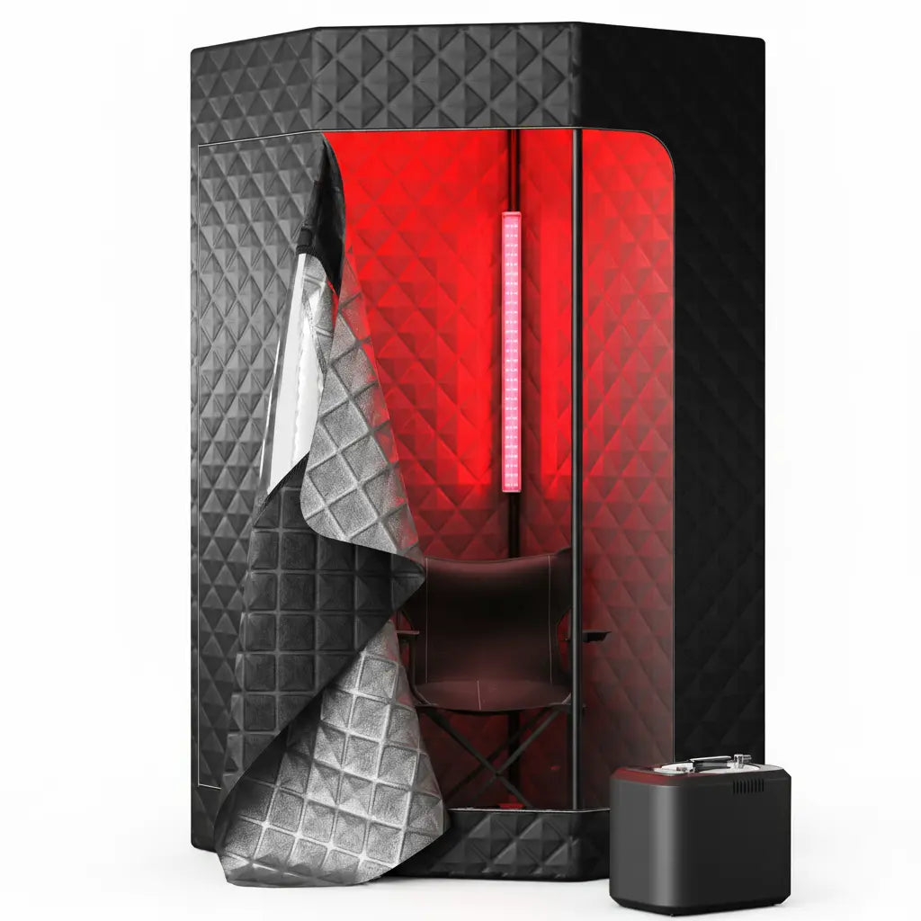 GlowSteam™ Red Light Portable Steam Sauna
