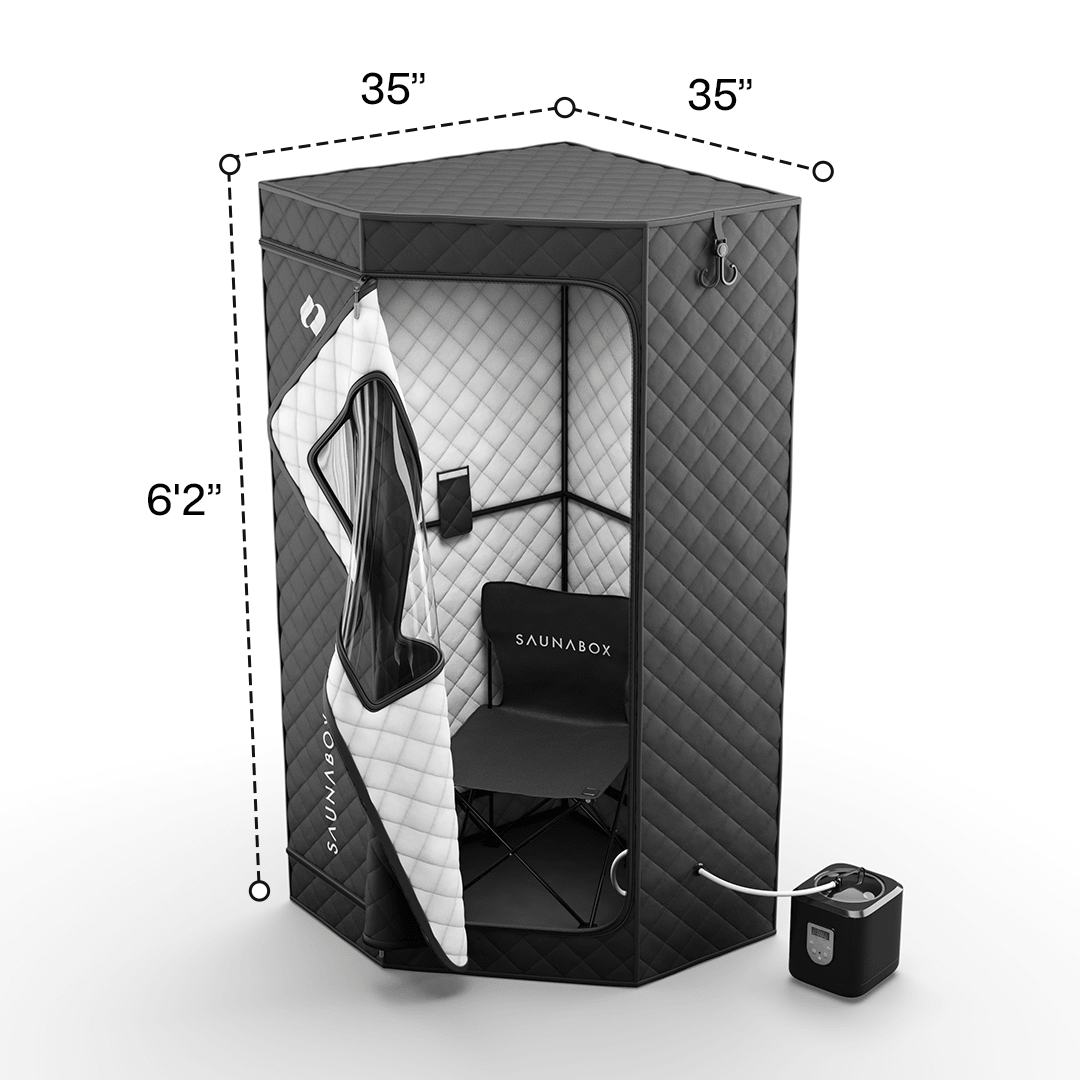 SaunaBox® SmartSteam Pro for muscle recovery and wellness - Peak Recovery Co.