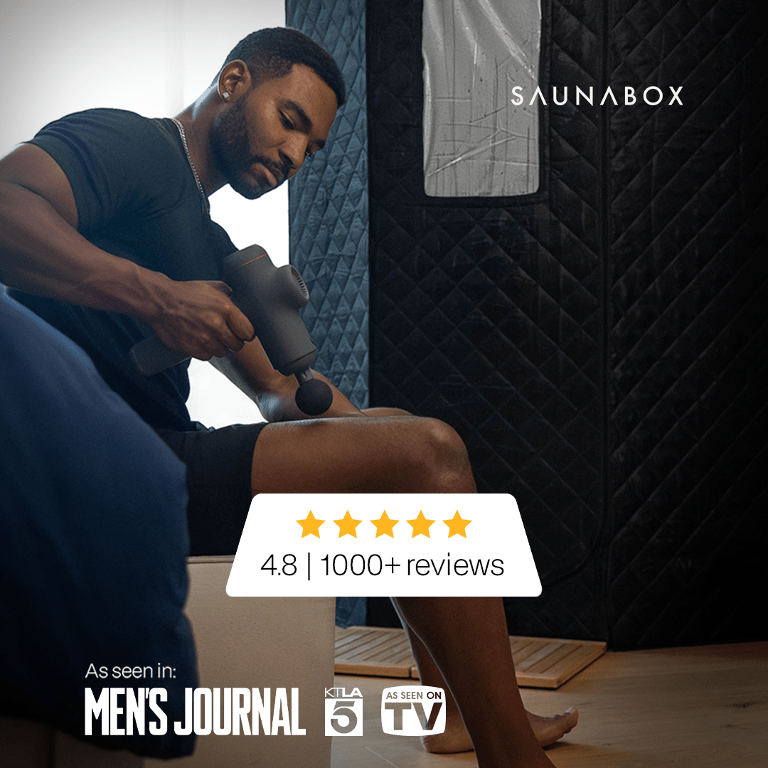 SaunaBox® SmartSteam Pro for muscle recovery and wellness - Peak Recovery Co.