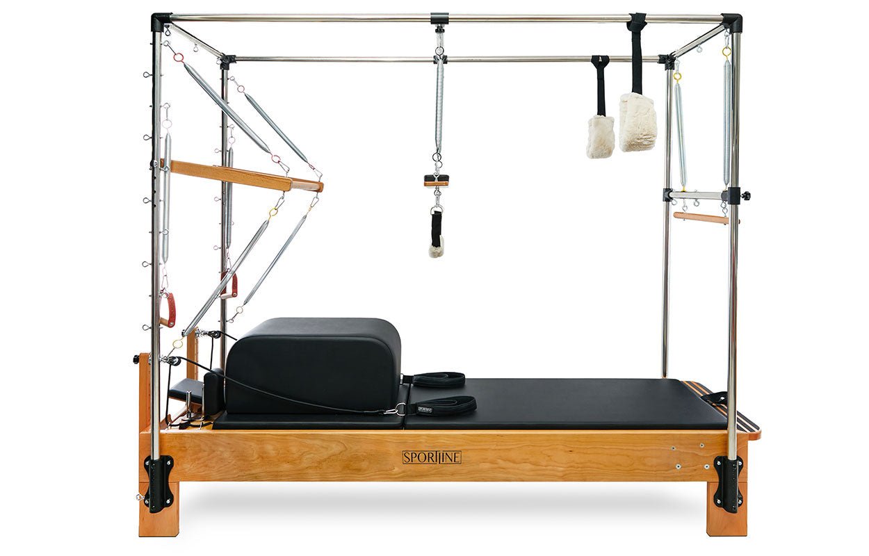 Sportline™ Cadillac Reformer Bundle - Wood Series for muscle recovery and wellness - Peak Recovery Co.