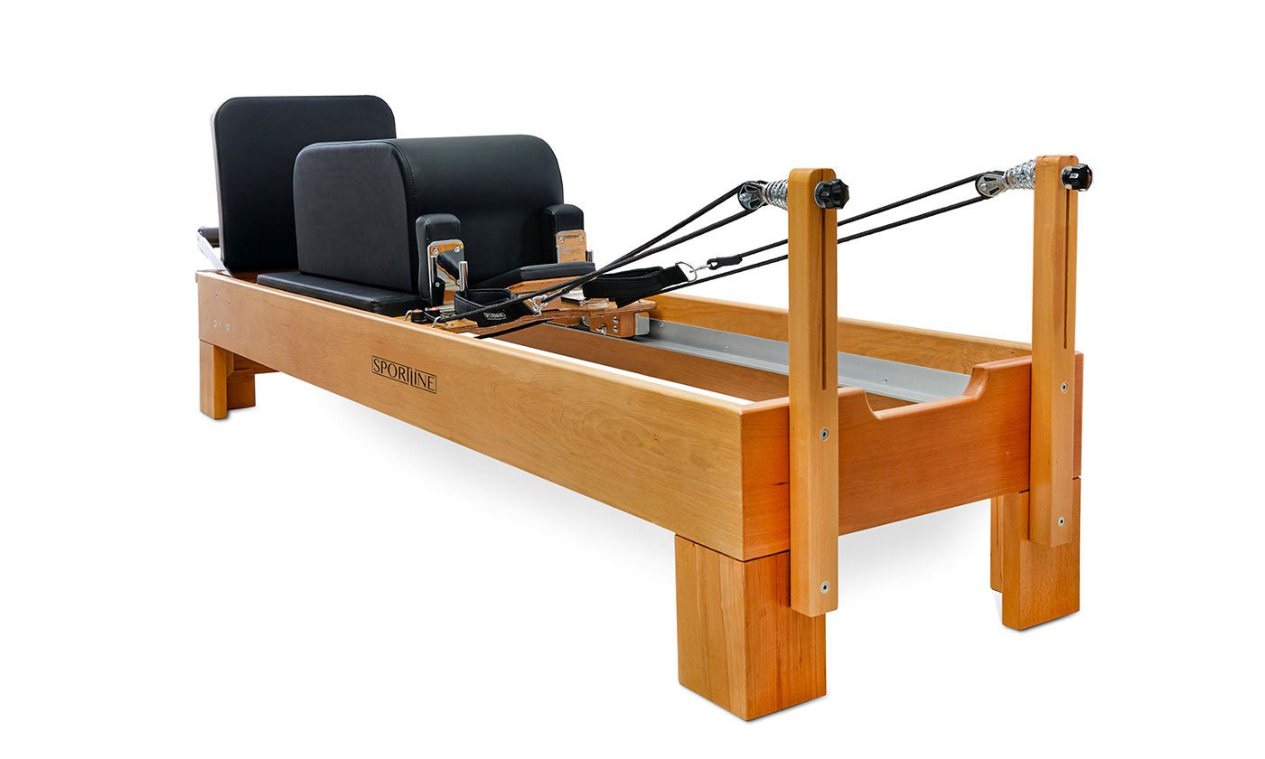 Sportline™ Reformer Bundle - Wood Series for muscle recovery and wellness - Peak Recovery Co.