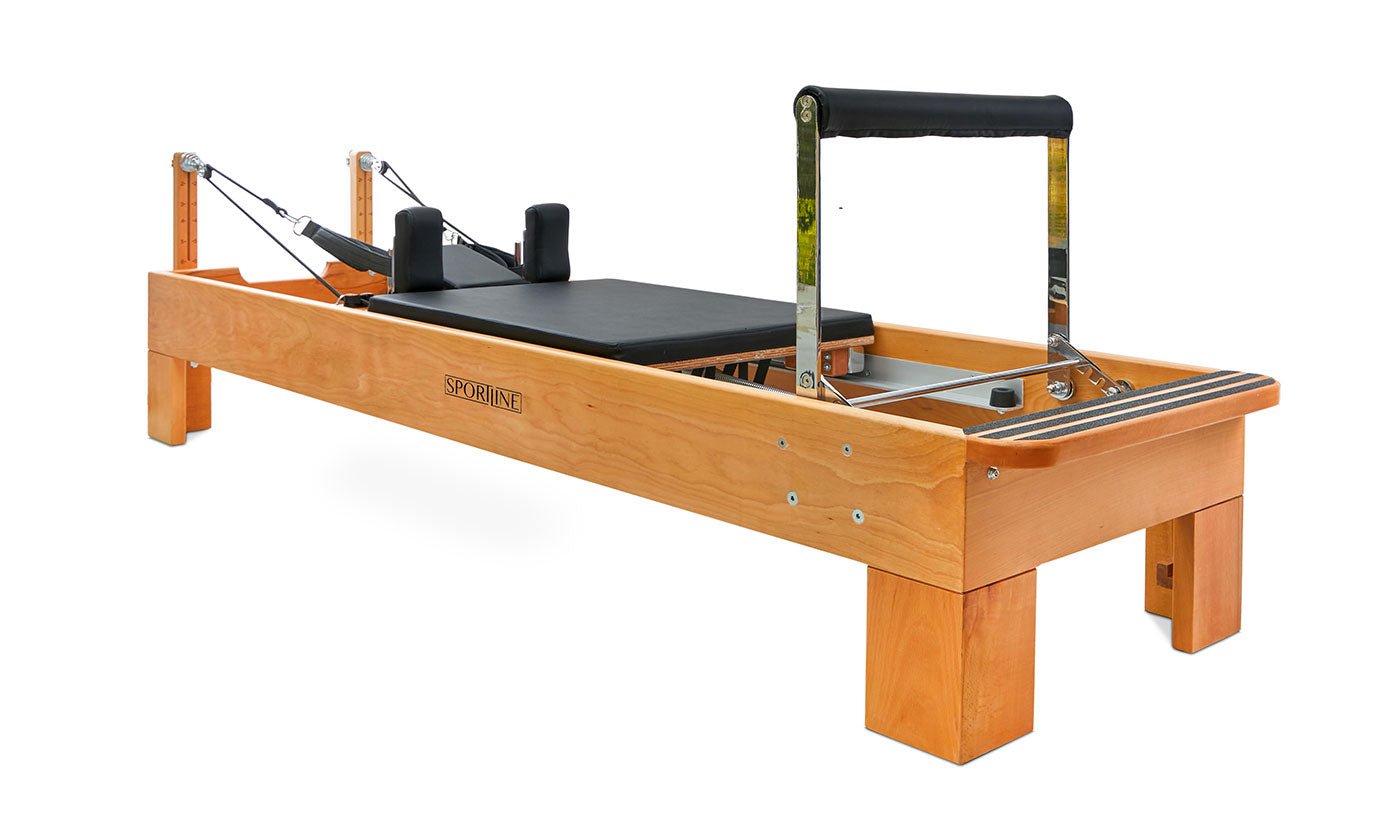 Sportline™ Reformer Bundle - Wood Series for muscle recovery and wellness - Peak Recovery Co.