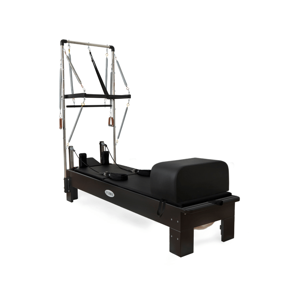 Sportline™ Reformer Tower Bundle - Black Series for muscle recovery and wellness - Peak Recovery Co.