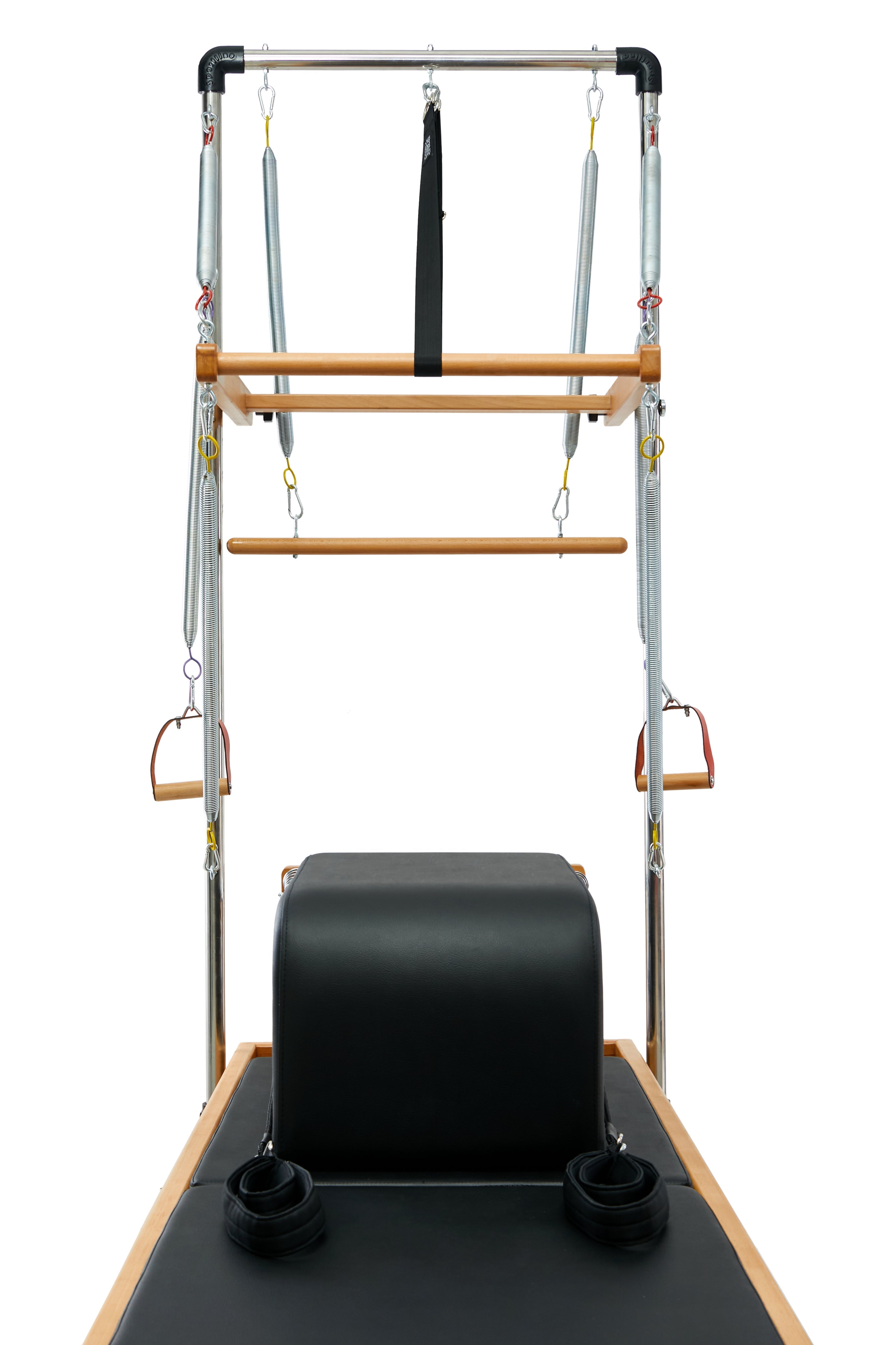 Sportline™ Reformer Tower Bundle - Wood Series for muscle recovery and wellness - Peak Recovery Co.