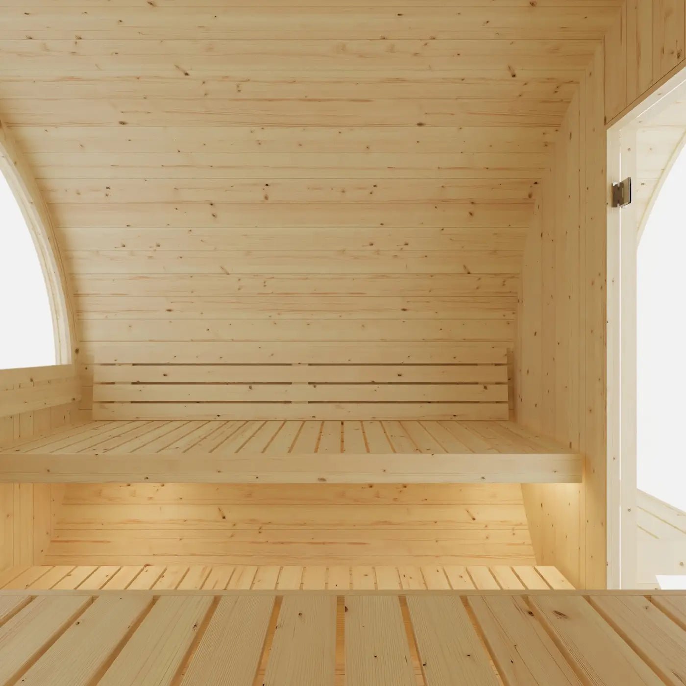 Tampere Finnish Barrel Sauna with WiFi Heater - Finnish Sauna Builders for muscle recovery and wellness - Peak Recovery Co.