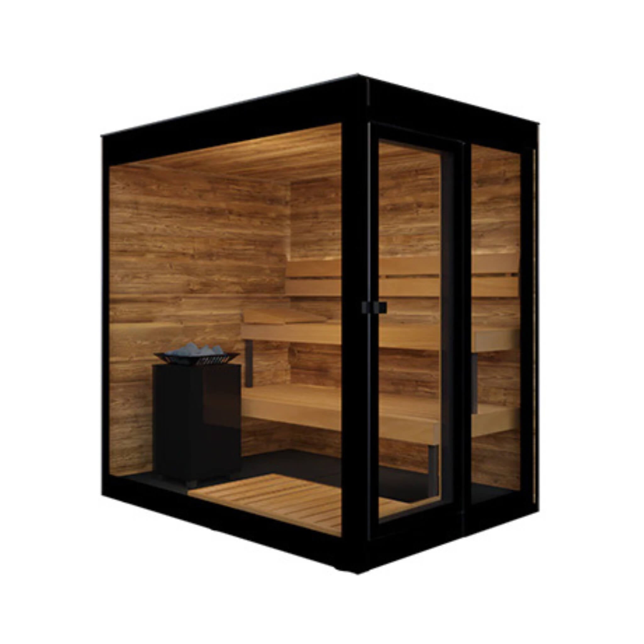 ThermaSol Vera Outdoor Sauna Cabin - 3-Person