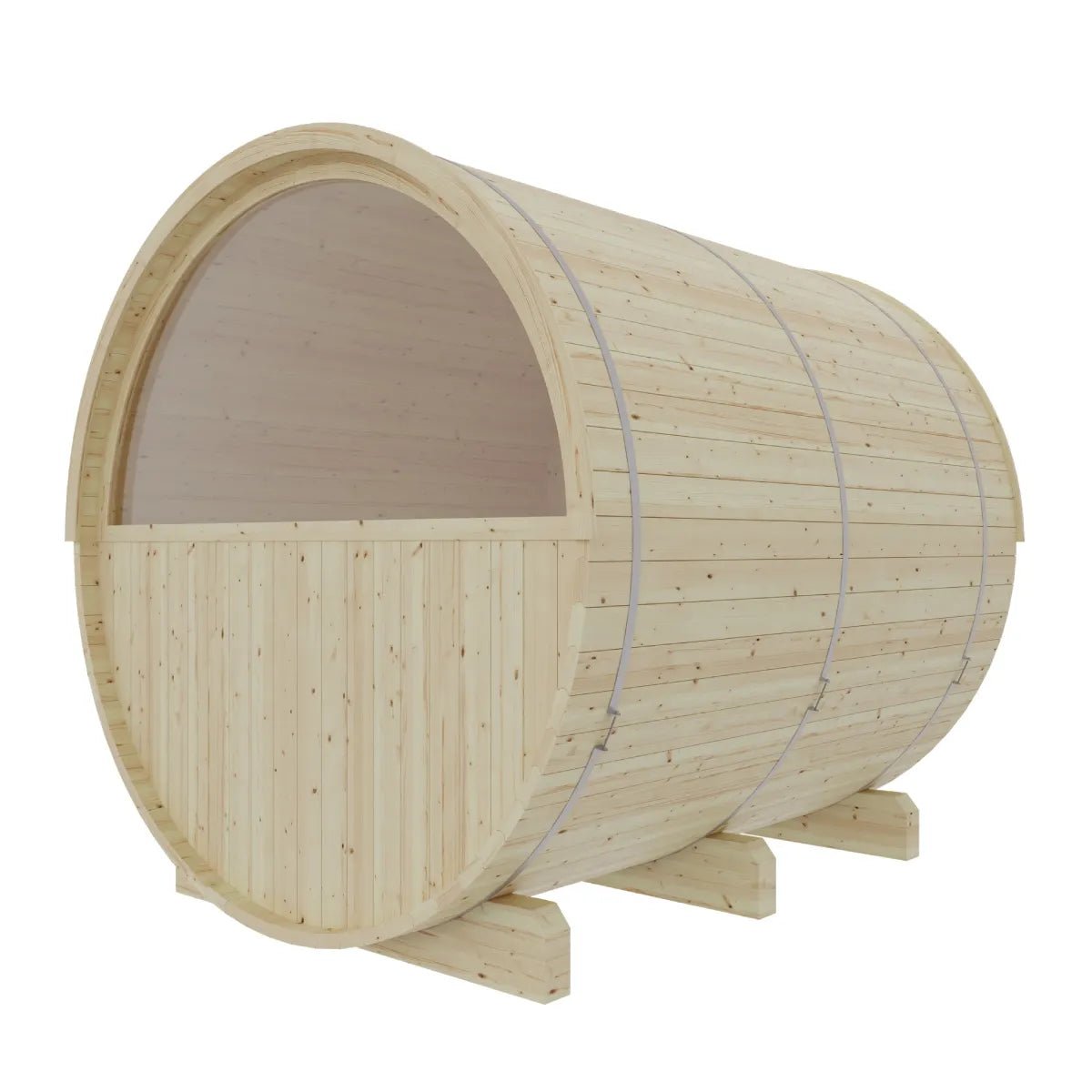 Vassa Finnish Barrel Sauna with WiFi Heater - Finnish Sauna Builders for muscle recovery and wellness - Peak Recovery Co.