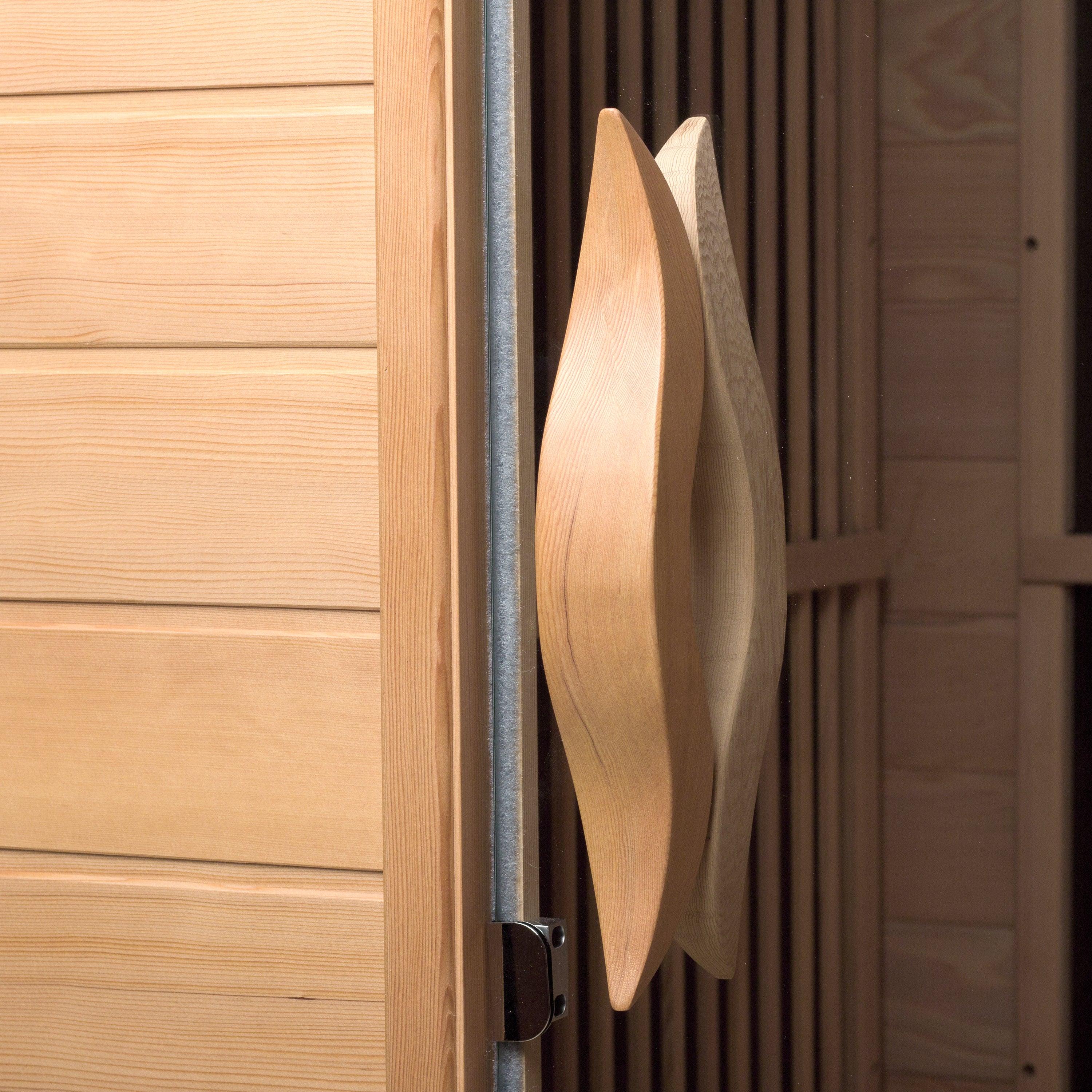 2 - Person Carbon Infrared Sauna - Canadian Hemlock Wooden Sauna - 1700 Watts - Premium Audio for muscle recovery and wellness - Peak Recovery Co.