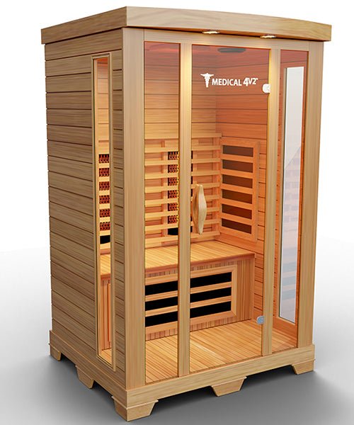 2 Person Home Full Spectrum Infrared Sauna | Medical 4™ for muscle recovery and wellness - Peak Recovery Co.