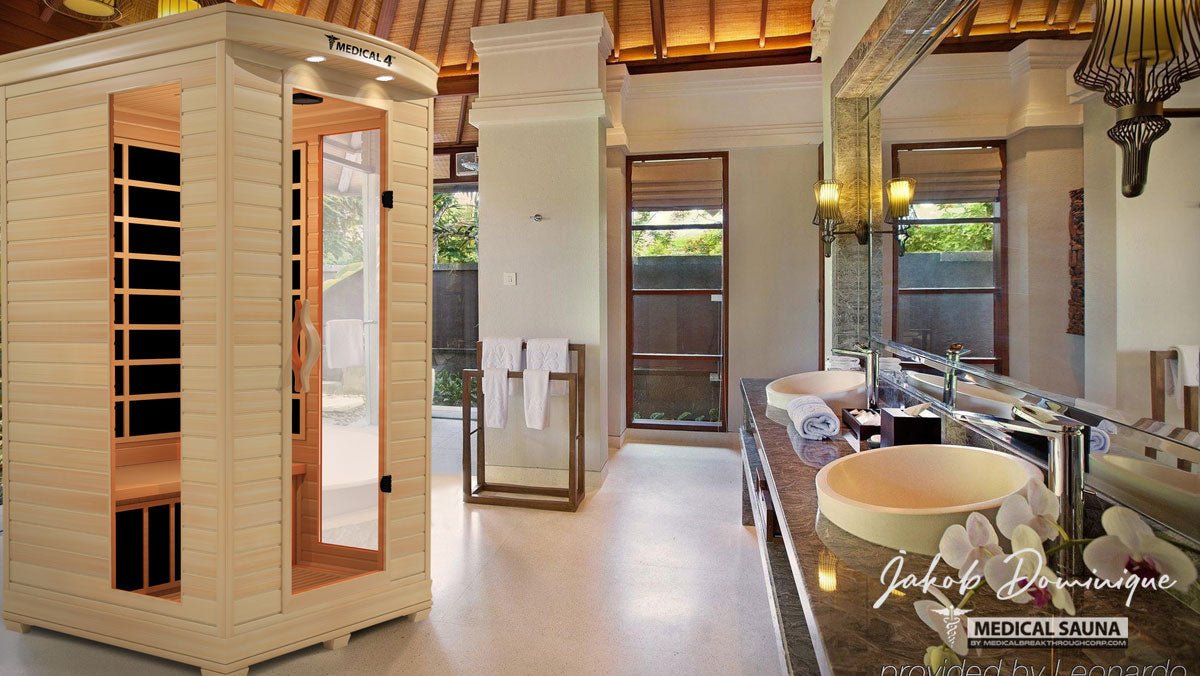 2 Person Home Full Spectrum Infrared Sauna | Medical 4™ for muscle recovery and wellness - Peak Recovery Co.