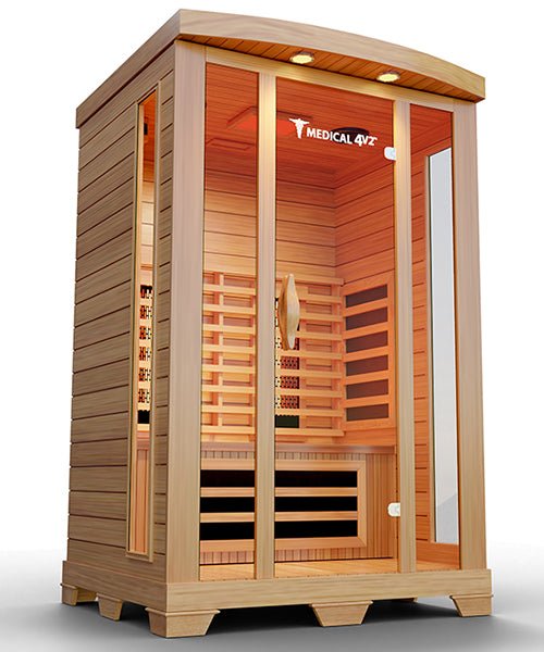 2 Person Home Full Spectrum Infrared Sauna | Medical 4™ for muscle recovery and wellness - Peak Recovery Co.