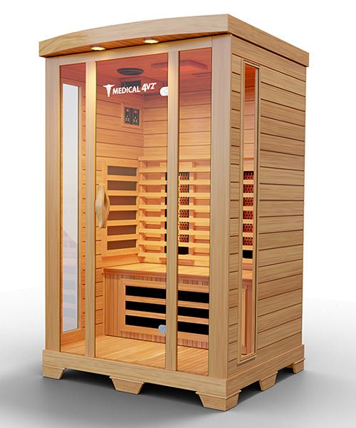 2 Person Home Full Spectrum Infrared Sauna | Medical 4™ for muscle recovery and wellness - Peak Recovery Co.