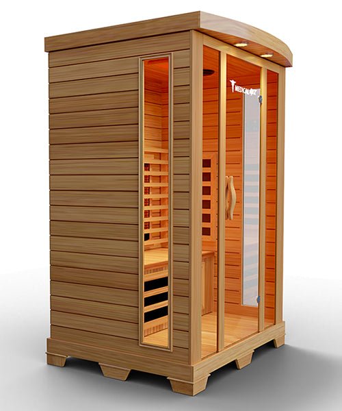 2 Person Home Full Spectrum Infrared Sauna | Medical 4™ for muscle recovery and wellness - Peak Recovery Co.