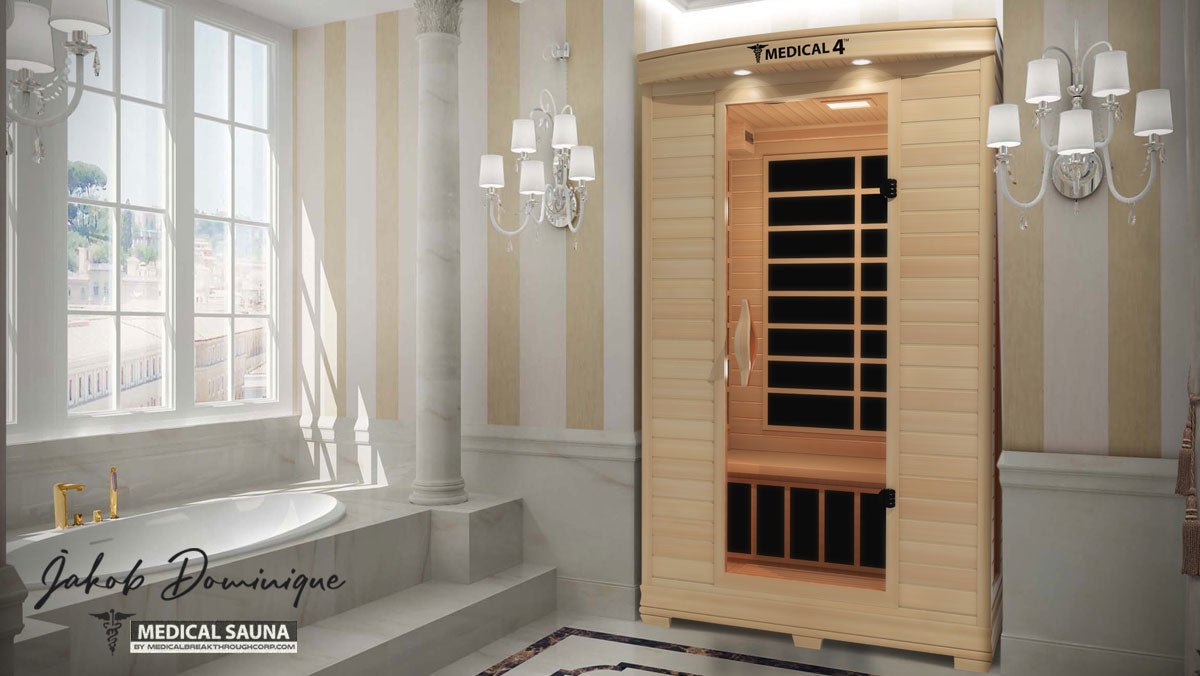 2 Person Home Full Spectrum Infrared Sauna | Medical 4™ for muscle recovery and wellness - Peak Recovery Co.