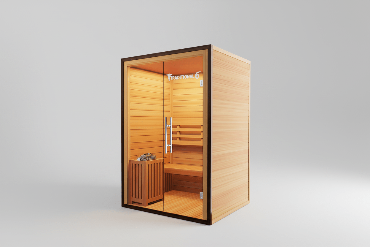 2 Person Home Stream Sauna | Traditional 6™ for muscle recovery and wellness - Peak Recovery Co.