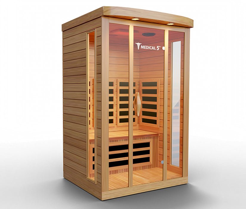 3 Person Home Infrared Sauna | Medical 5™ for muscle recovery and wellness - Peak Recovery Co.