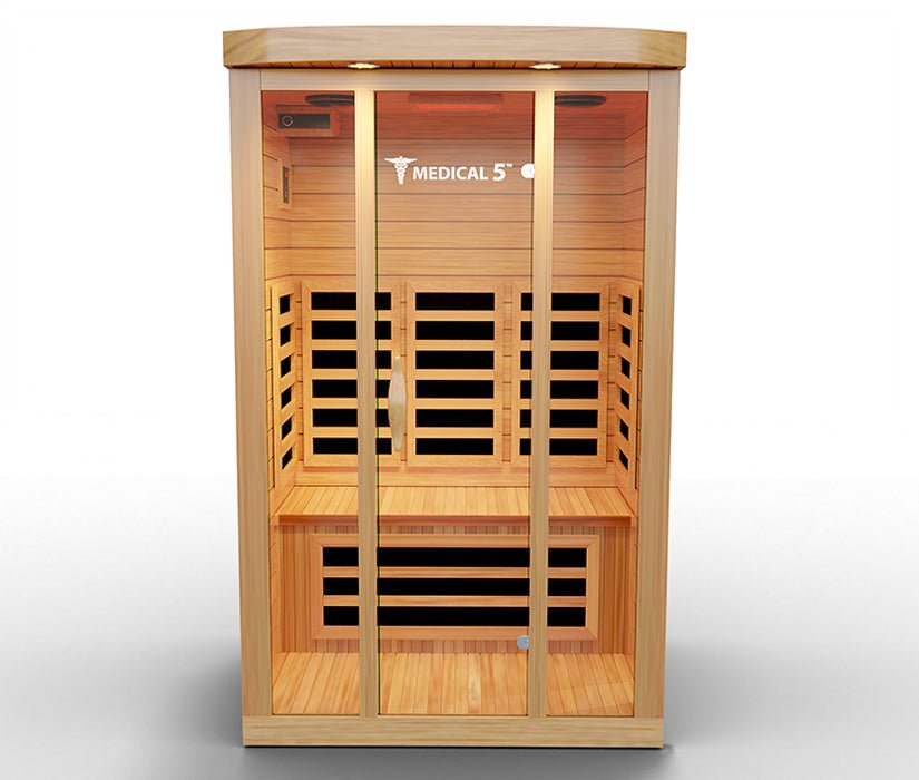 3 Person Home Infrared Sauna | Medical 5™ for muscle recovery and wellness - Peak Recovery Co.