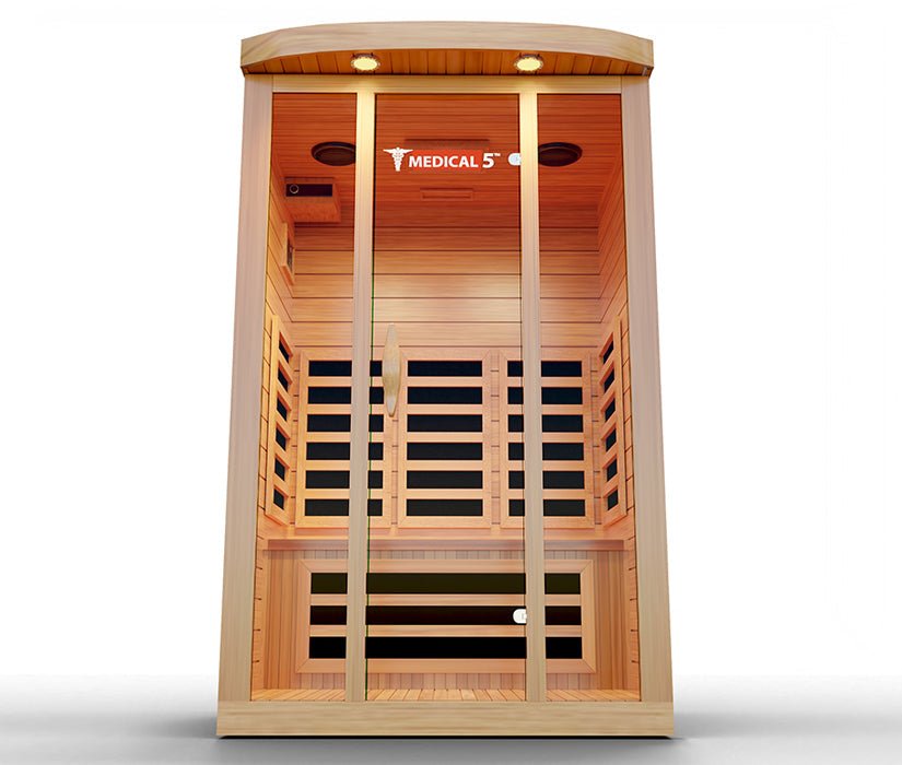3 Person Home Infrared Sauna | Medical 5™ for muscle recovery and wellness - Peak Recovery Co.