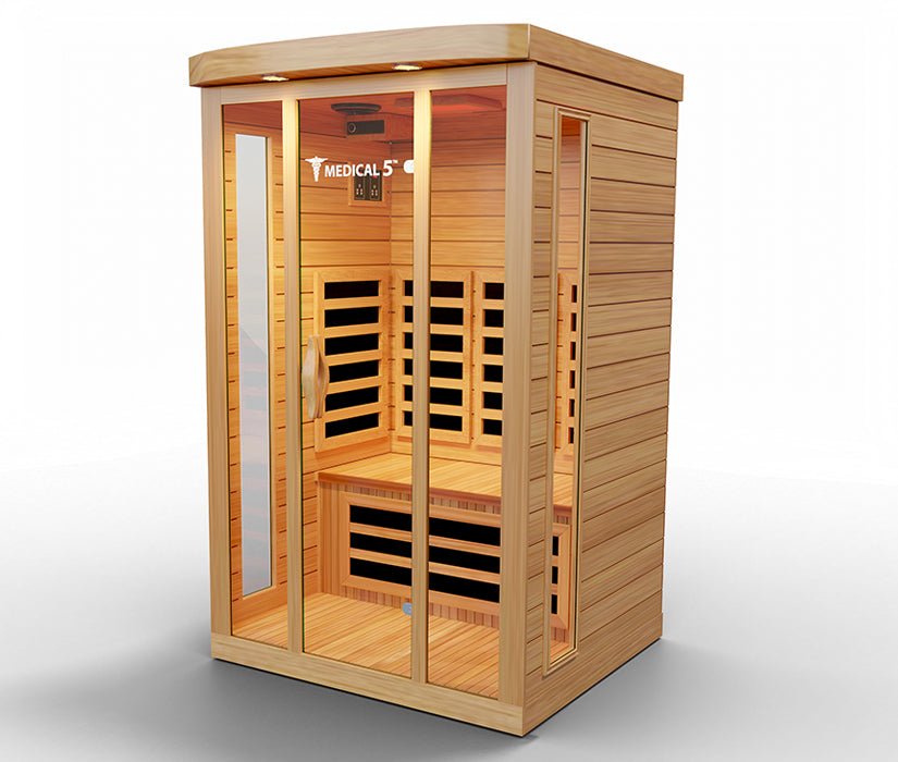 3 Person Home Infrared Sauna | Medical 5™ for muscle recovery and wellness - Peak Recovery Co.