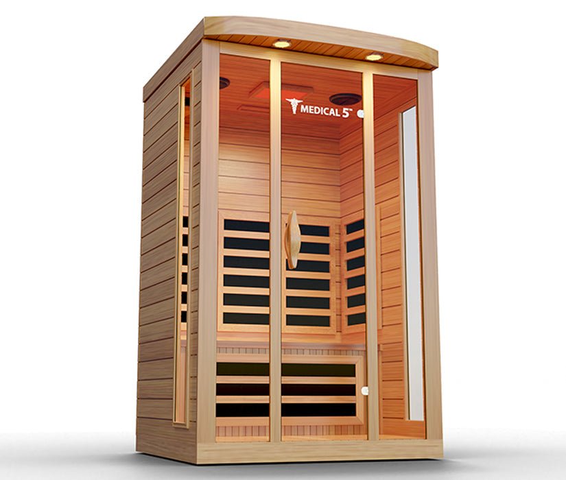 3 Person Home Infrared Sauna | Medical 5™ for muscle recovery and wellness - Peak Recovery Co.