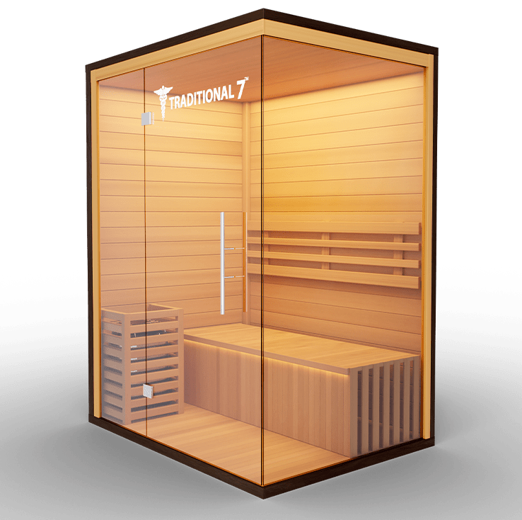 3 Person Home Steam Sauna | Traditional 7™ for muscle recovery and wellness - Peak Recovery Co.