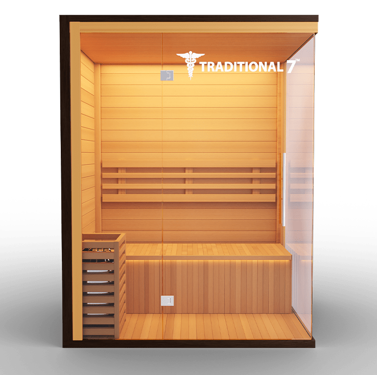 3 Person Home Steam Sauna | Traditional 7™ for muscle recovery and wellness - Peak Recovery Co.