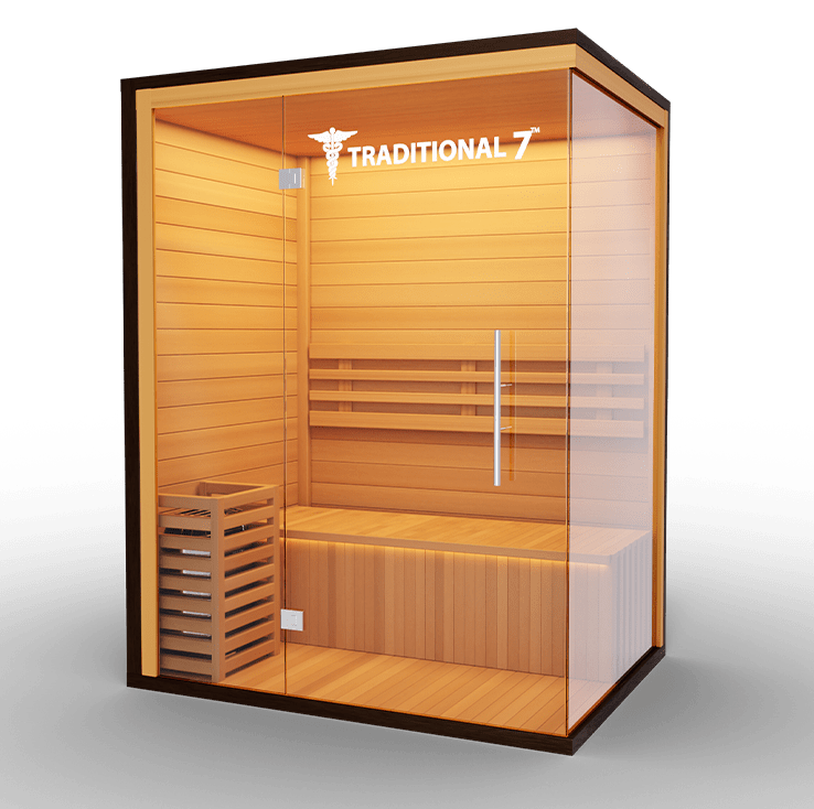 3 Person Home Steam Sauna | Traditional 7™ for muscle recovery and wellness - Peak Recovery Co.