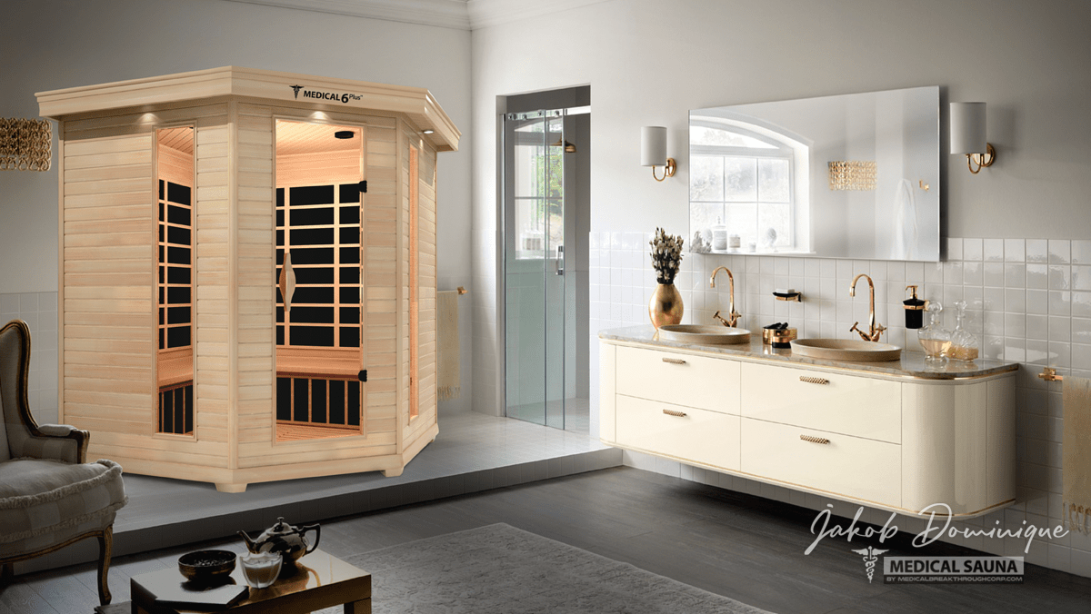 6 Person Indoor Infrared Full Spectrum Sauna | Medical 6 Plus™ for muscle recovery and wellness - Peak Recovery Co.