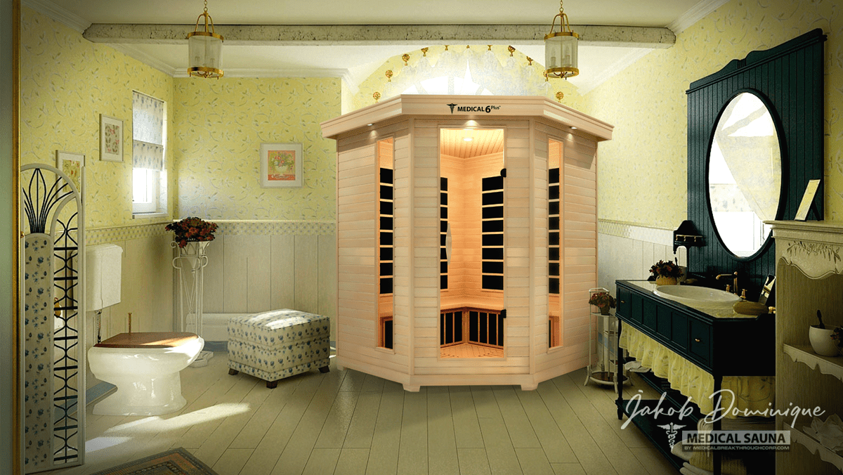 6 Person Indoor Infrared Full Spectrum Sauna | Medical 6 Plus™ for muscle recovery and wellness - Peak Recovery Co.