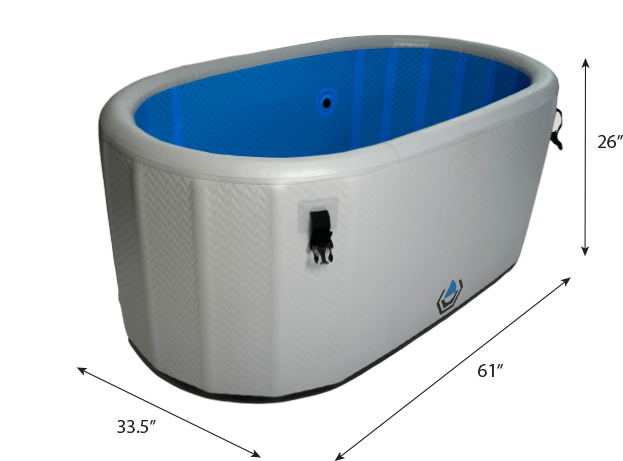 Natural High™ INFLATABLE TUB for muscle recovery and wellness - Peak Recovery Co.