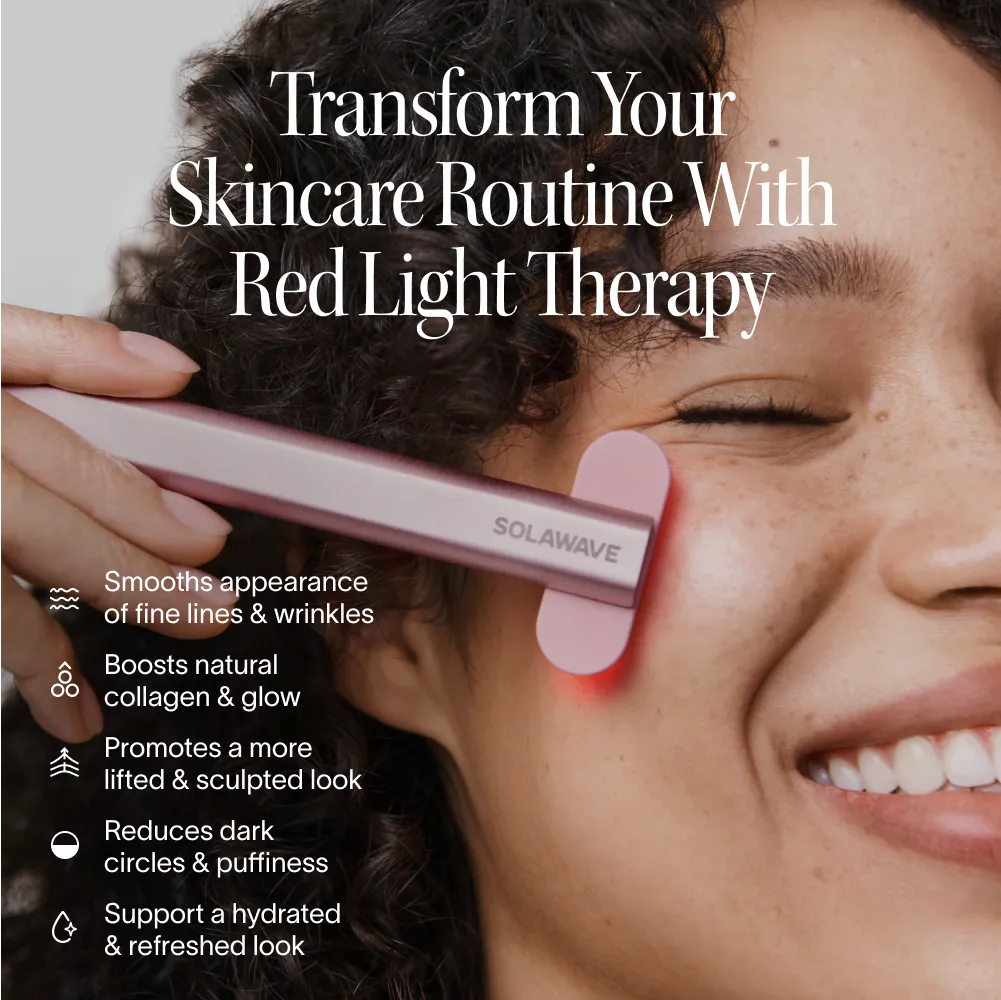 Red Light Therapy Wand & Activating Serum Kit