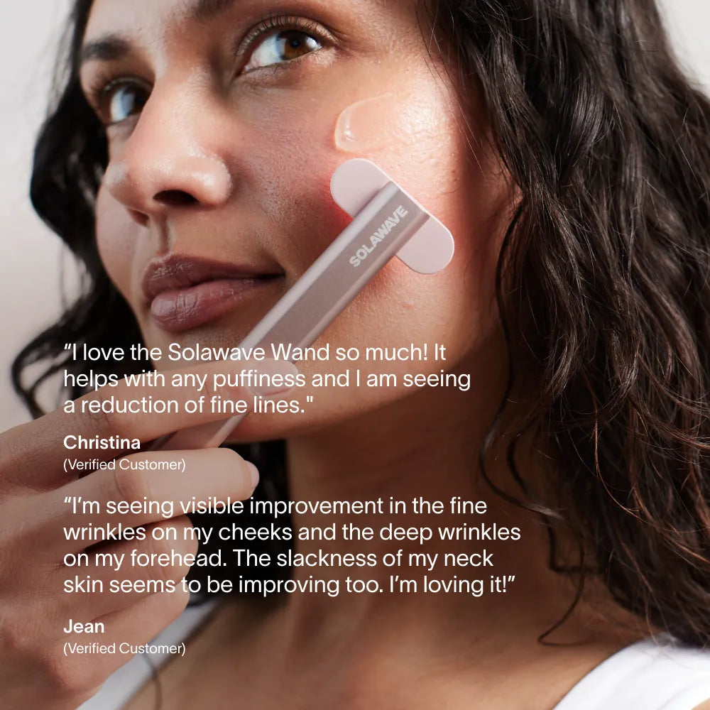 Red Light Therapy Wand & Activating Serum Kit