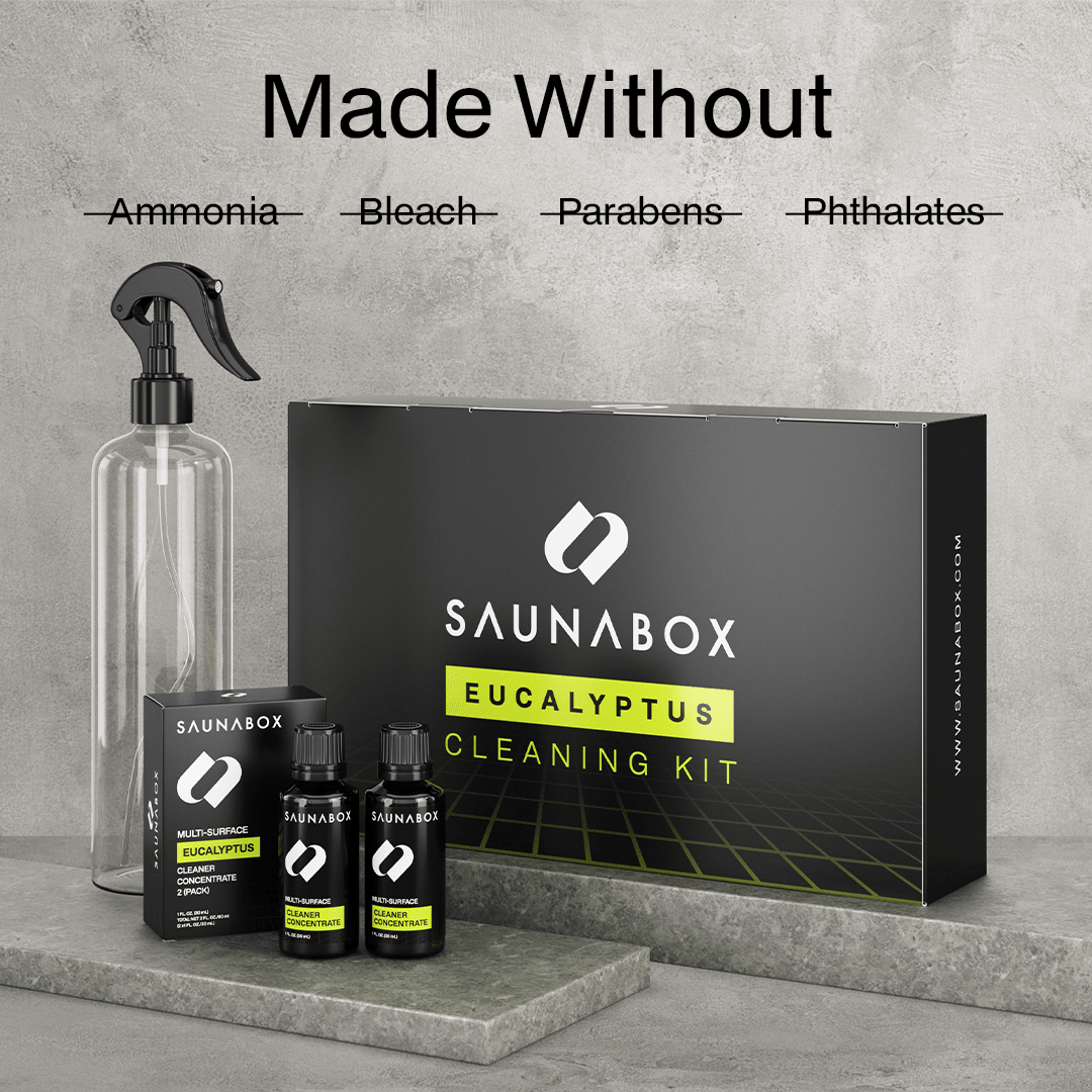All - Natural Sauna Cleaning Kit for muscle recovery and wellness - Peak Recovery Co.