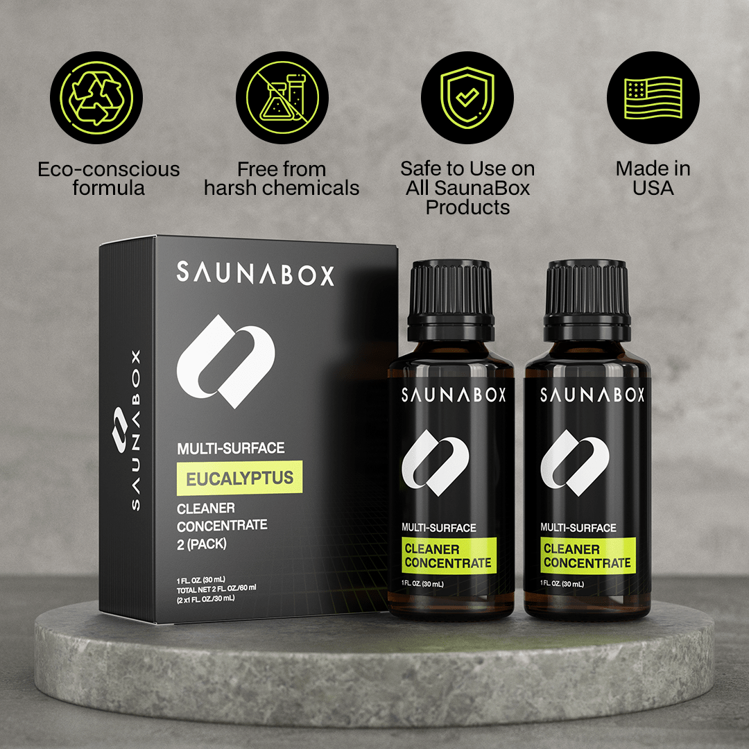 All - Natural Sauna Cleaning Kit for muscle recovery and wellness - Peak Recovery Co.