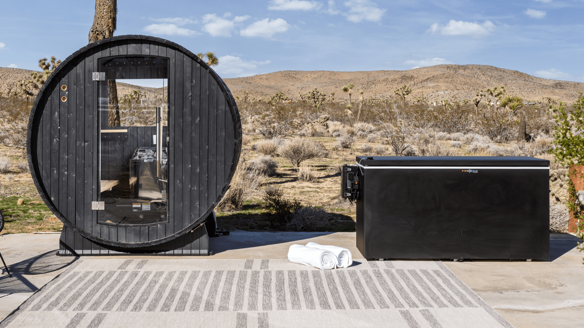 Fire Cold Plunge All - In - One for muscle recovery and wellness - Peak Recovery Co.