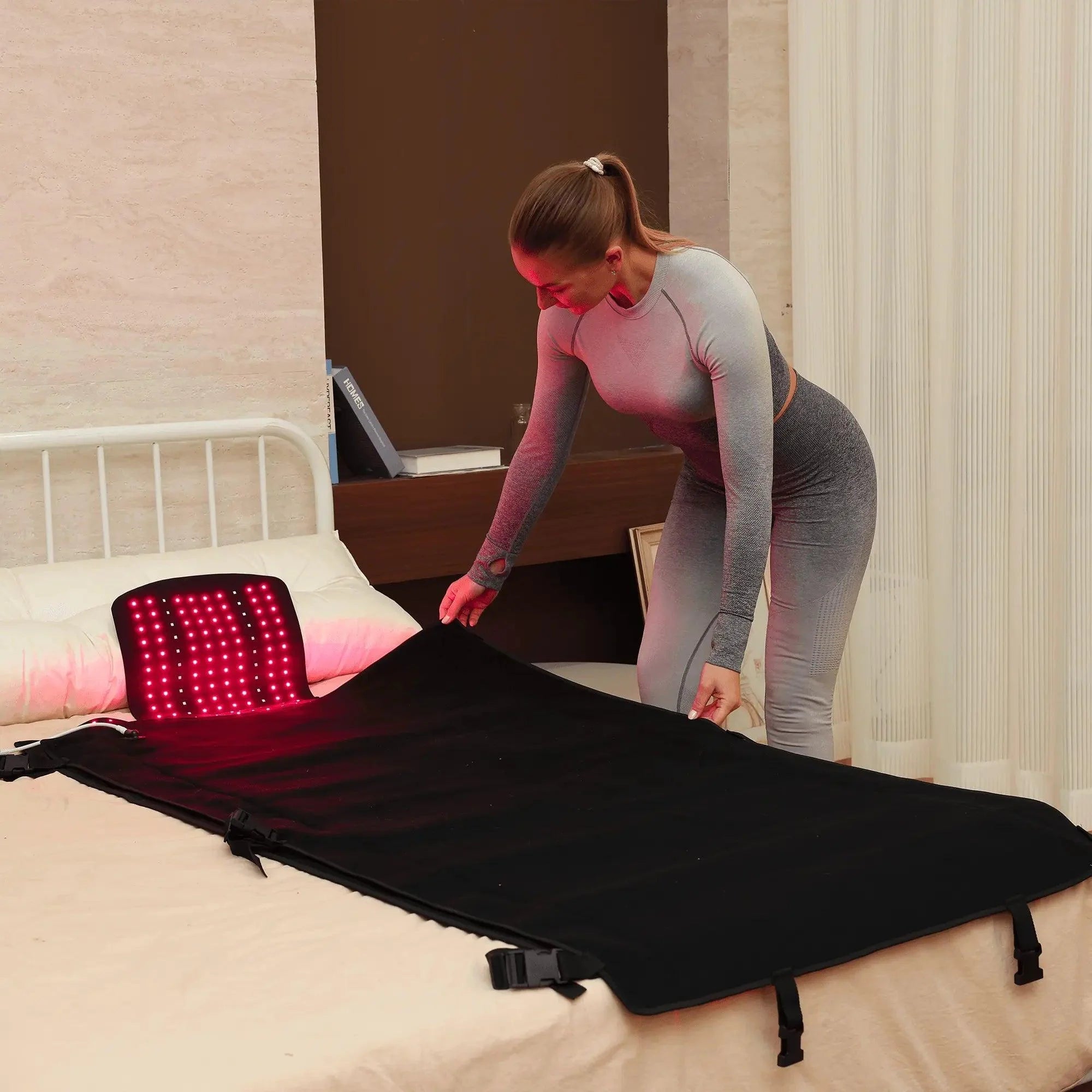 Icedragon Red Light Therapy Blanket | Free Mask & Goggles for muscle recovery and wellness - Peak Recovery Co.