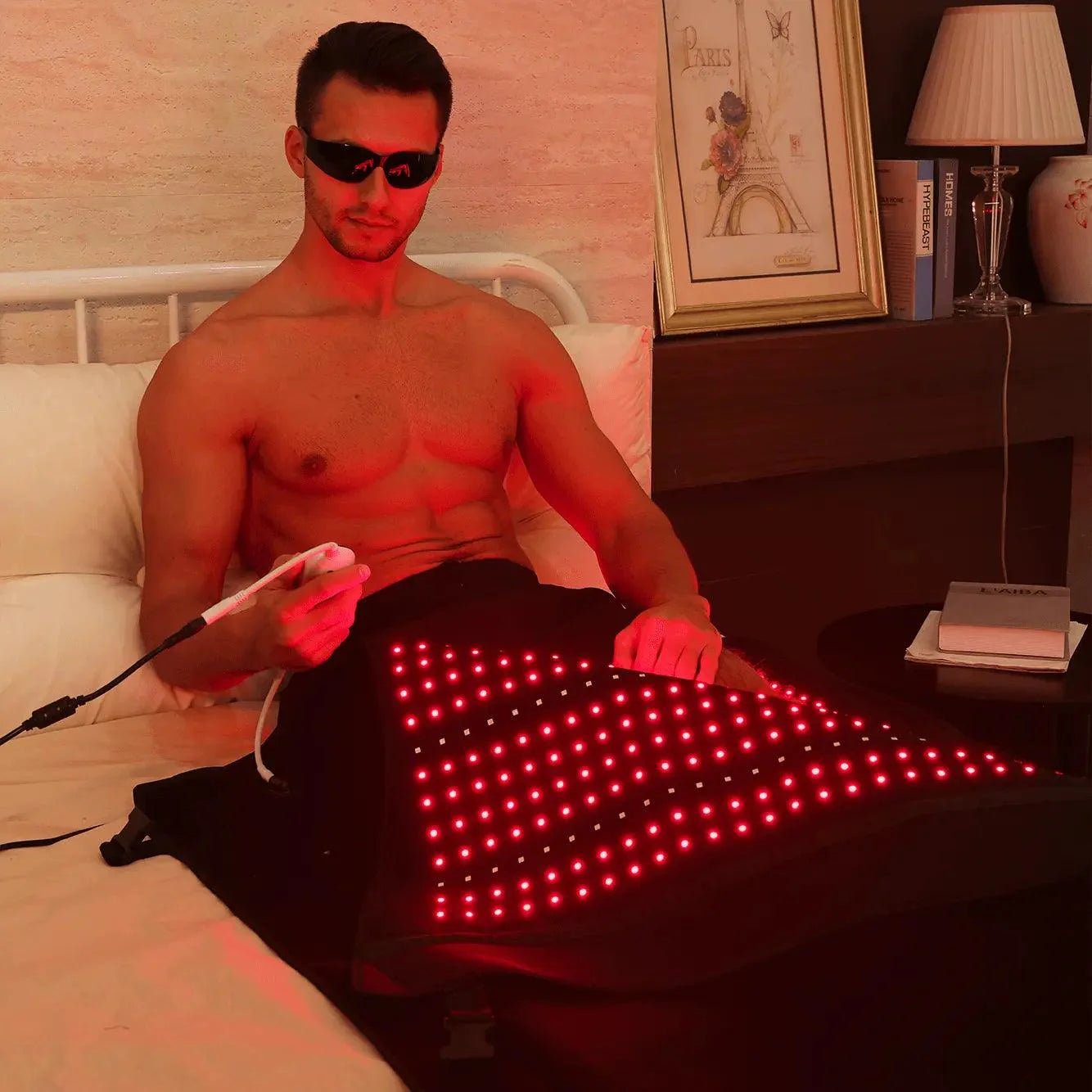 Icedragon Red Light Therapy Blanket | Free Mask & Goggles for muscle recovery and wellness - Peak Recovery Co.